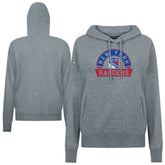 NHL New York Rangers Levelwear Women's Adorn Banner Arch Pullover Hoodie