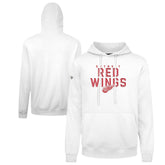 NHL Detroit Red Wings Levelwear Podium Carve Pullover Hoodie