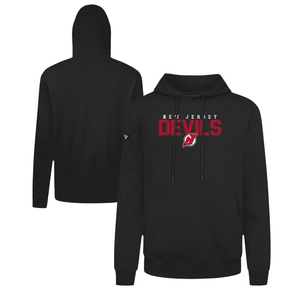 NHL New Jersey Devils Levelwear Podium Carve Pullover Hoodie