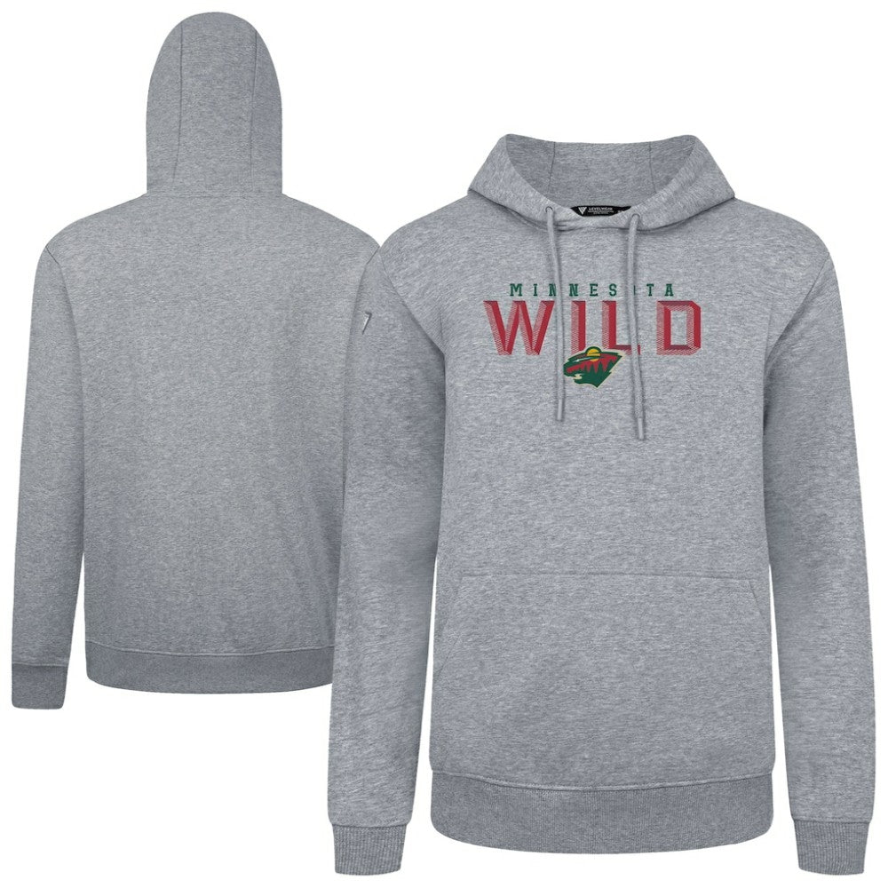 NHL Minnesota Wild Levelwear Podium Carve Pullover Hoodie