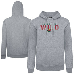 NHL Minnesota Wild Levelwear Podium Carve Pullover Hoodie