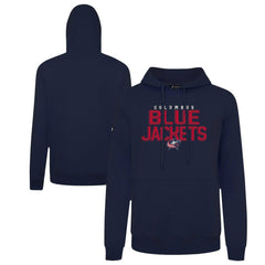 NHL Columbus Blue Jackets Levelwear Podium Carve Pullover Hoodie