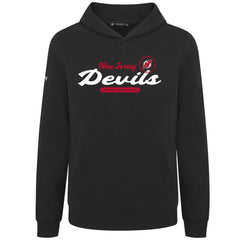 NHL New Jersey Devils Levelwear Youth Podium Monument Pullover Hoodie