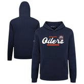 NHL Edmonton Oilers Levelwear Youth Podium Monument Pullover Hoodie