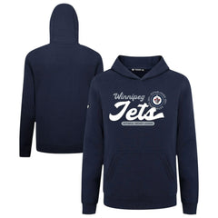 NHL Winnipeg Jets Levelwear Youth Podium Monument Pullover Hoodie