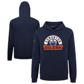 NHL Edmonton Oilers Levelwear Youth Podium Banner Arch Pullover Hoodie