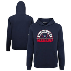 NHL Washington Capitals Levelwear Youth Podium Banner Arch Pullover Hoodie