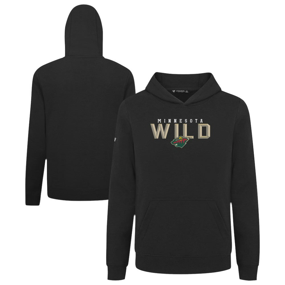 NHL Minnesota Wild Levelwear Youth Podium Carve Pullover Hoodie