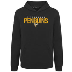 NHL Pittsburgh Penguins Levelwear Youth Podium Carve Pullover Hoodie