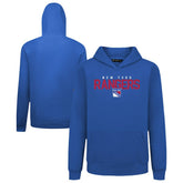 NHL New York Rangers Levelwear Youth Podium Carve Pullover Hoodie