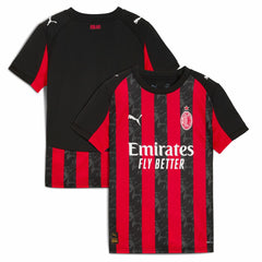 AC Milan Youth 2025/26 Home Replica Jersey