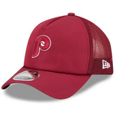 Maroon Philadelphia Phillies New Era 2026 Batting Practice Alternate Apex 9FORTY Adjustable Hat