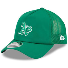 Kelly Green Athletics New Era 2026 Batting Practice Alternate Apex 9FORTY Adjustable Hat