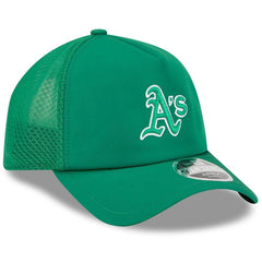 Kelly Green Athletics New Era 2026 Batting Practice Alternate Apex 9FORTY Adjustable Hat