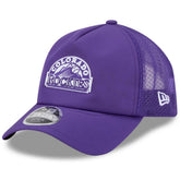 Purple Colorado Rockies New Era 2026 Batting Practice Alternate Apex 9FORTY Adjustable Hat