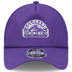 Purple Colorado Rockies New Era 2026 Batting Practice Alternate Apex 9FORTY Adjustable Hat