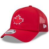 Red Toronto Blue Jays New Era 2026 Batting Practice Alternate Apex 9FORTY Adjustable Hat
