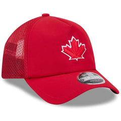 Red Toronto Blue Jays New Era 2026 Batting Practice Alternate Apex 9FORTY Adjustable Hat