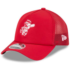 Red Cincinnati Reds New Era 2026 Batting Practice Alternate Apex 9FORTY Adjustable Hat