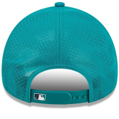 Teal Seattle Mariners New Era 2026 Batting Practice Apex 9FORTY Adjustable Trucker Hat