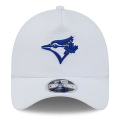 White Toronto Blue Jays New Era 2026 Batting Practice Apex 9FORTY Adjustable Trucker Hat