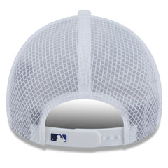 White Toronto Blue Jays New Era 2026 Batting Practice Apex 9FORTY Adjustable Trucker Hat
