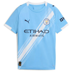 Manchester City Youth 2025/26 Home Replica Custom Jersey