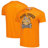 Homage Unisex Tri-Blend Dawg Pound XL Bone Collar T-Shirt - Cleveland Browns T-shirts