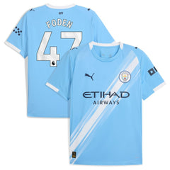 Phil Foden Manchester City 2025/26 Home Replica Player Jersey