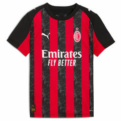 Christian Pulisic AC Milan Youth 2025/26 Home Replica Player Jersey