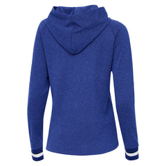 Heather Royal New York Mets Antigua Women's Trek Pullover Hoodie