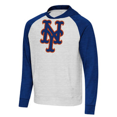 Royal/Gray New York Mets Antigua Urgent Pullover Hoodie