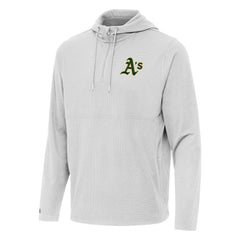 Gray Athletics Antigua Connected Quarter-Zip Pullover Hoodie