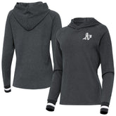 Heather Charcoal Athletics Antigua Women's Trek Pullover Hoodie