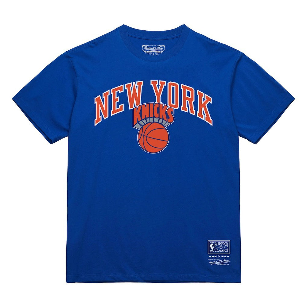 Mitchell & Ness New York Knicks Hardwood Classics Vintage Logo T-Shirt