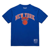 Mitchell & Ness New York Knicks Hardwood Classics Vintage Logo T-Shirt