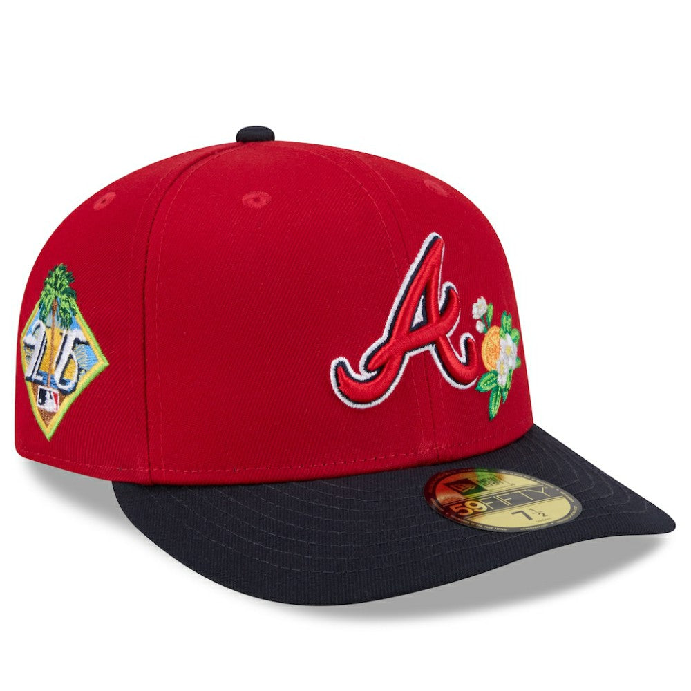 Red/Navy Atlanta Braves New Era 2026 Spring Training 59FIFTY Fitted Hat