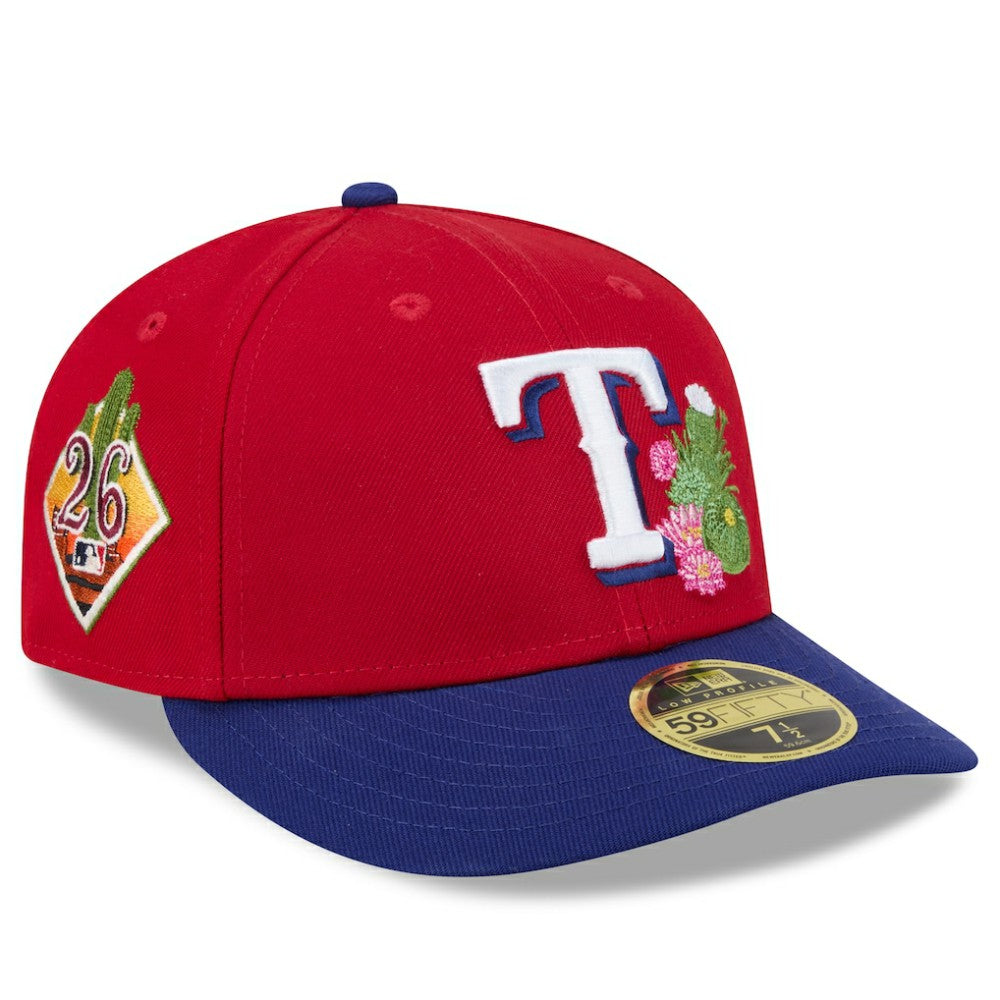 Red/Royal Texas Rangers New Era 2026 Spring Training Low Profile 59FIFTY Fitted Hat