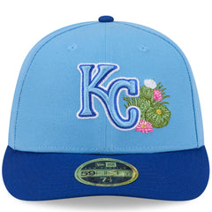 Light Blue/Royal Kansas City Royals New Era 2026 Spring Training Low Profile 59FIFTY Fitted Hat