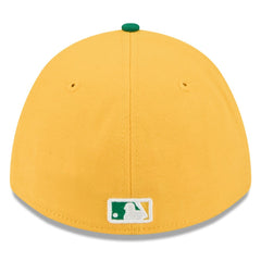 Gold/Green Athletics New Era 2026 Spring Training M-Crown 39THIRTY Flex Hat
