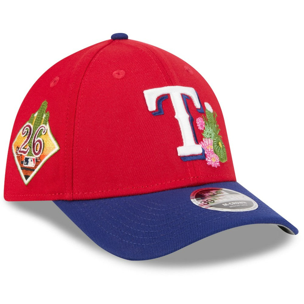 Red/Royal Texas Rangers New Era 2026 Spring Training M-Crown 39THIRTY Flex Hat