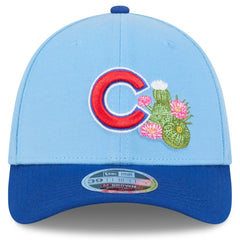 Light Blue/Royal Chicago Cubs New Era 2026 Spring Training M-Crown 39THIRTY Flex Hat