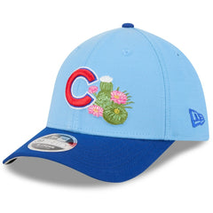 Light Blue/Royal Chicago Cubs New Era 2026 Spring Training M-Crown 39THIRTY Flex Hat