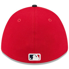 Red/Navy Atlanta Braves New Era 2026 Spring Training M-Crown 39THIRTY Flex Hat