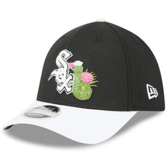 Black/White Chicago White Sox New Era 2026 Spring Training M-Crown 39THIRTY Flex Hat