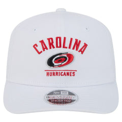 NHL Carolina Hurricanes New Era Team Lockup Basic 9SEVENTY Adjustable Hat