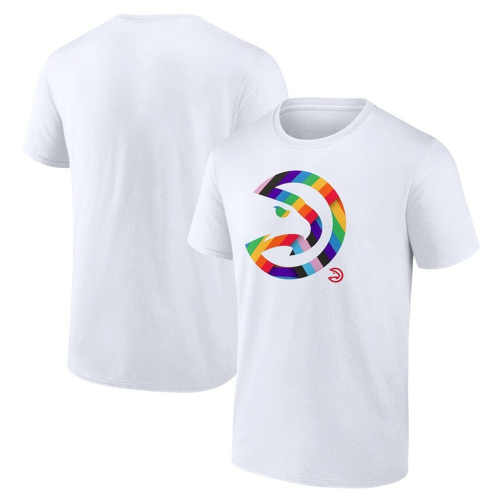 Atlanta Hawks Team Logo Pride T-Shirt