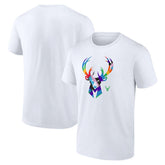 Milwaukee Bucks Team Logo Pride T-Shirt