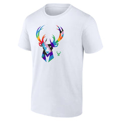 Milwaukee Bucks Team Logo Pride T-Shirt