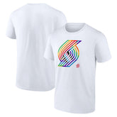 Portland Trail Blazers Team Logo Pride T-Shirt